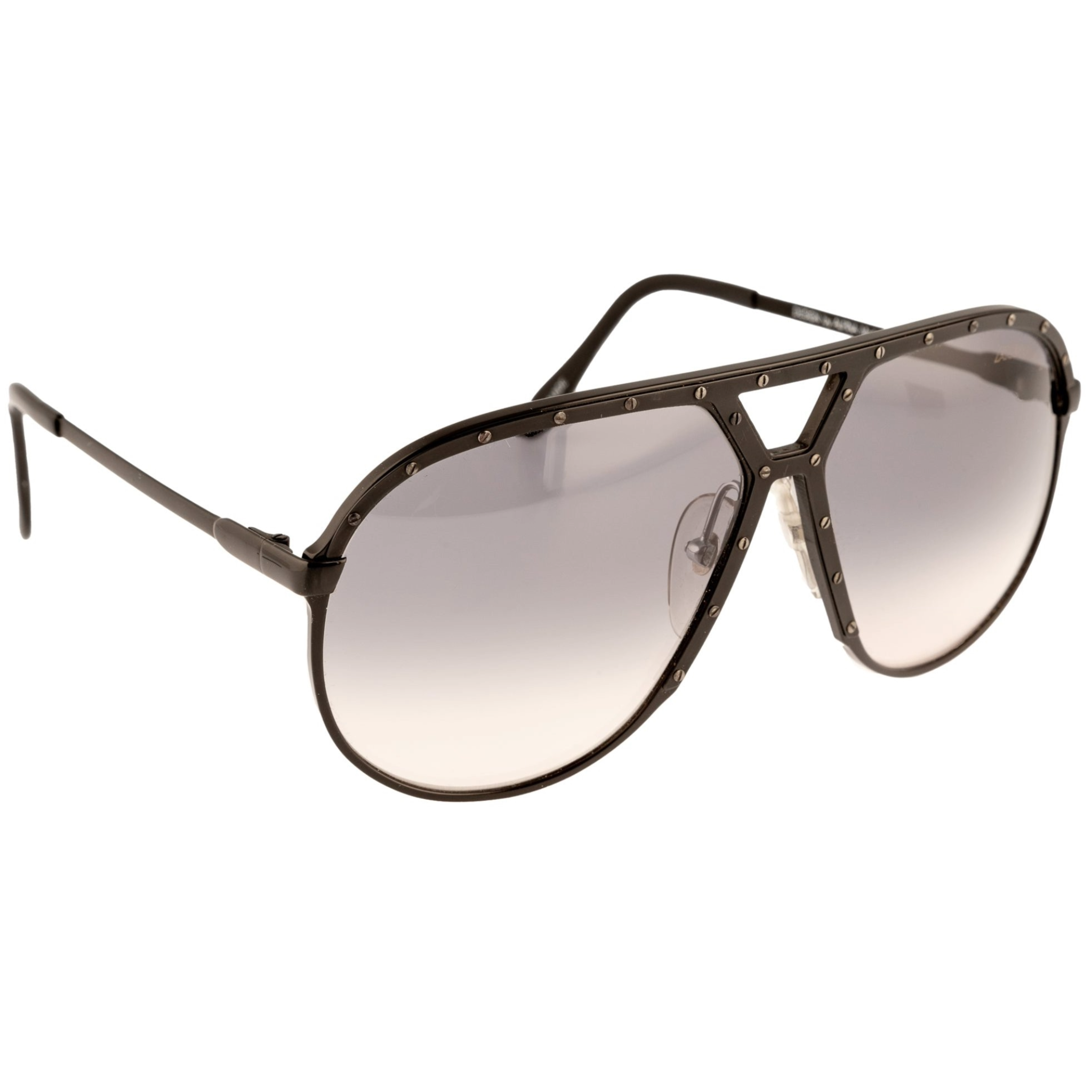 Black frame with grey lenses, made in Germany