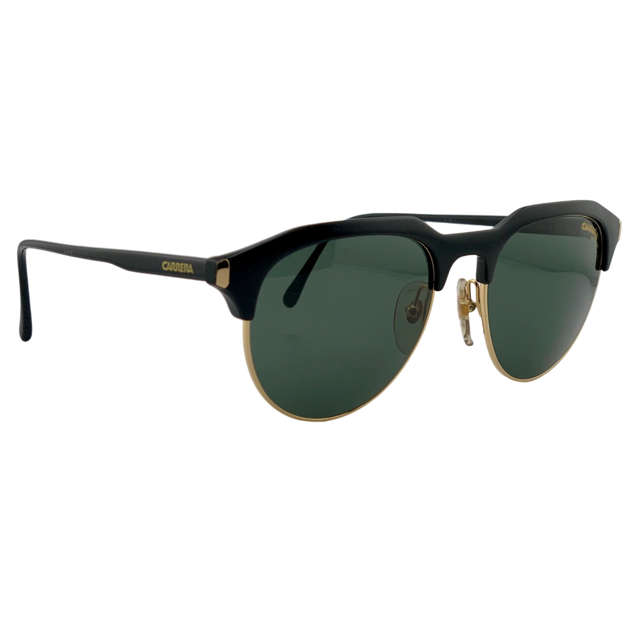 Carrera Clubmaster 5475 90 Sunglasses in Tortoiseshell with Blue Lenses