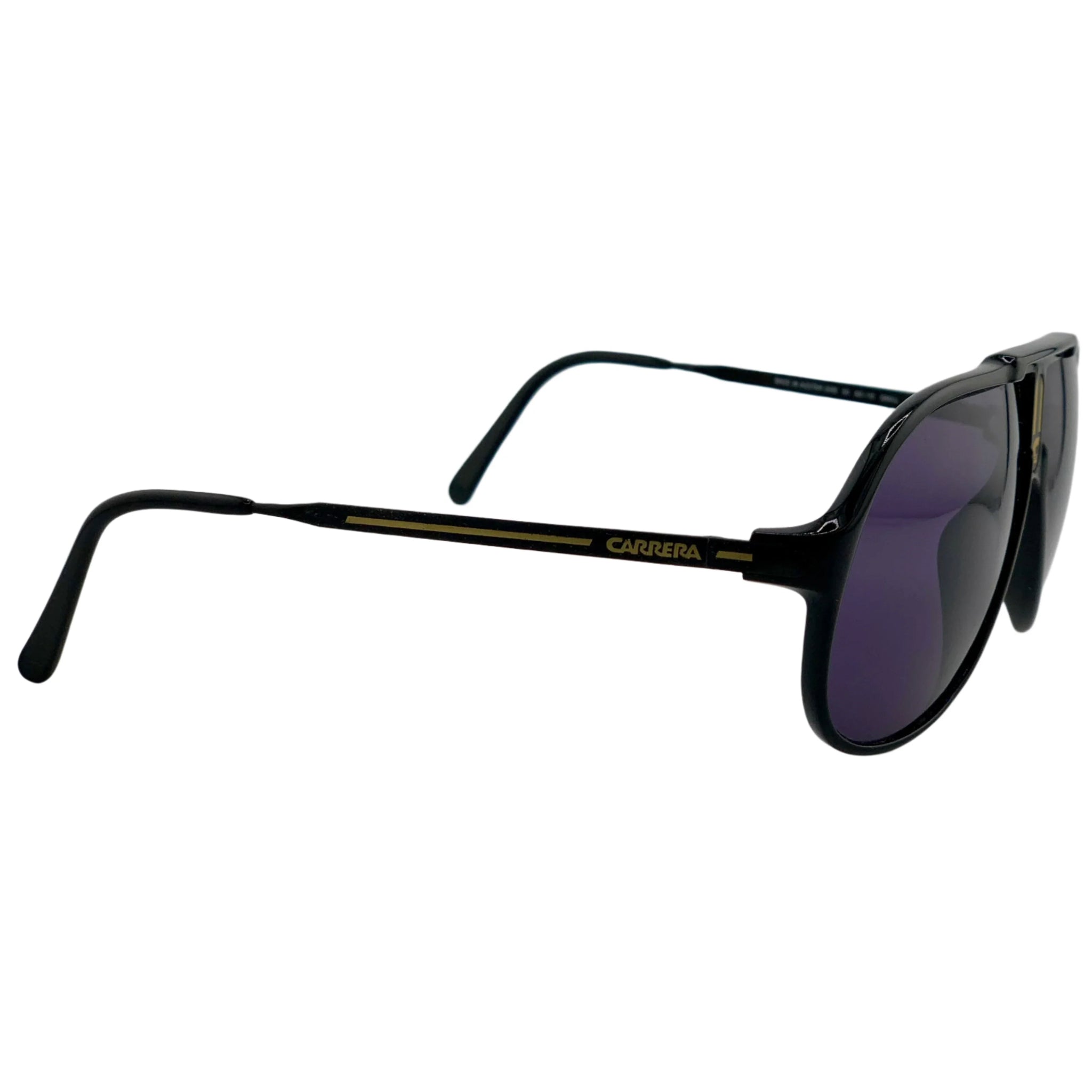 A close-up image of the sleek and stylish Carrera Aviator 5590 93 sunglasses